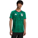 adidas Men's Mexico World Cup 2026 Home Jersey Green/White Model