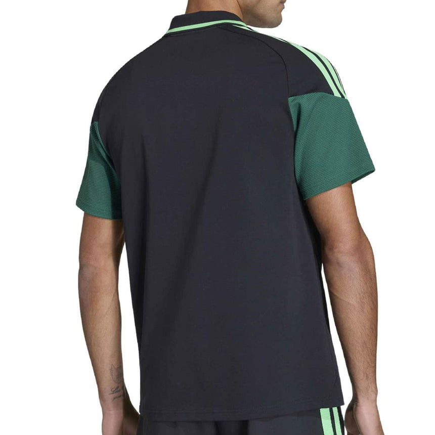 adidas Men's Mexico World Cup 2026 Polo Black/Green Back