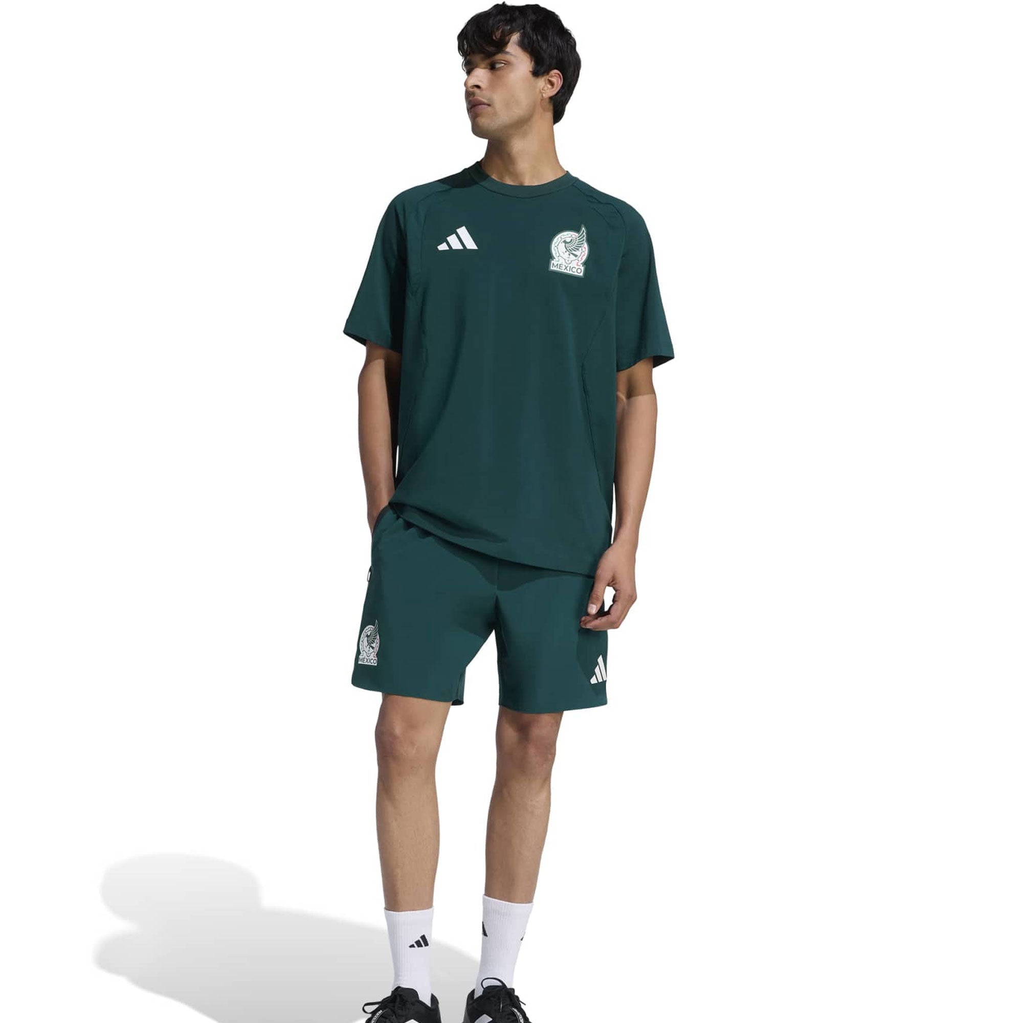 adidas Mexico Men's Tiro Travel Shorts World Cup 2026 – Azteca Soccer