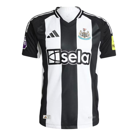 adidas Men's Newcastle United 2024/25 Authentic Home Jersey Black/White Front