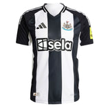 adidas Men's Newcastle United 2024/25 Authentic Home Jersey Black/White Front