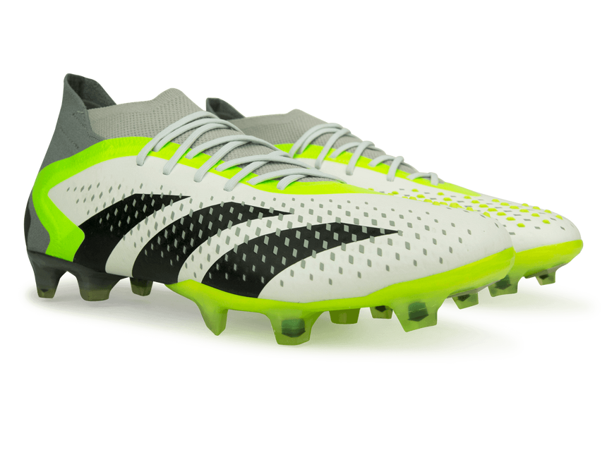 adidas Men's Predator Accuracy.1 FG White/Lucid Lemon Together