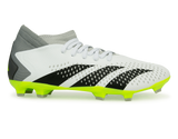 adidas Men's Predator Accuracy.3 FG White/Lucid Lemon