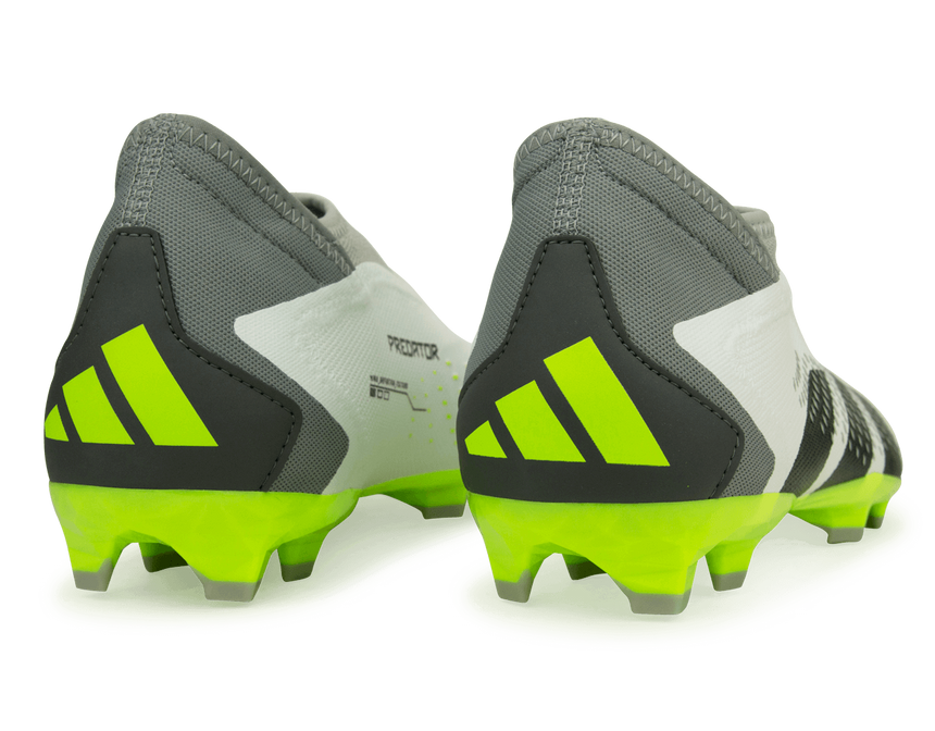 adidas Men's Predator Accuracy.3 LL FG White/Lucid Lemon Rear