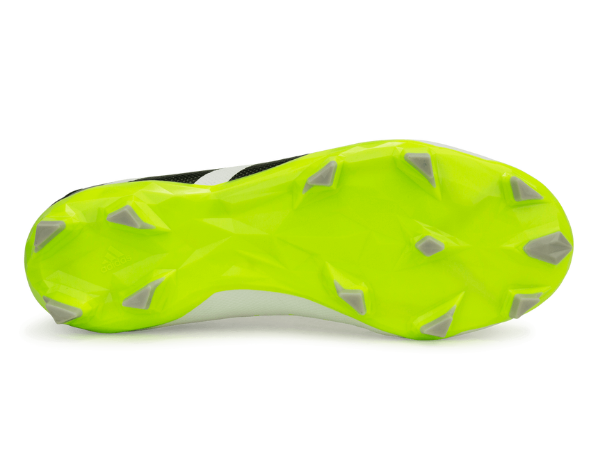 adidas Men's Predator Accuracy.3 LL FG White/Lucid Lemon Sole