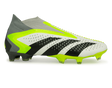 adidas Men's Predator Accuracy+ FG White/Lucid Lemon