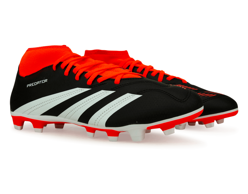 adidas Predator サッカーシューズ オレンジ/ブラック Adidas Predator Adipower SG Leather Black Orange Soccer