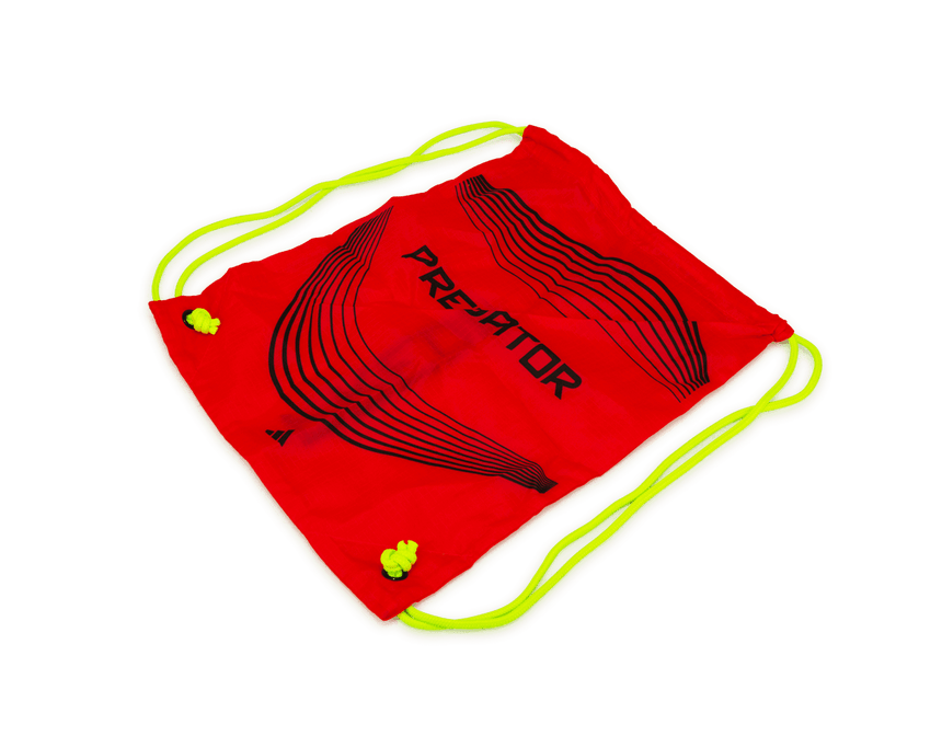 adidas Men's Predator Elite FG Red/White/Black Shoebag