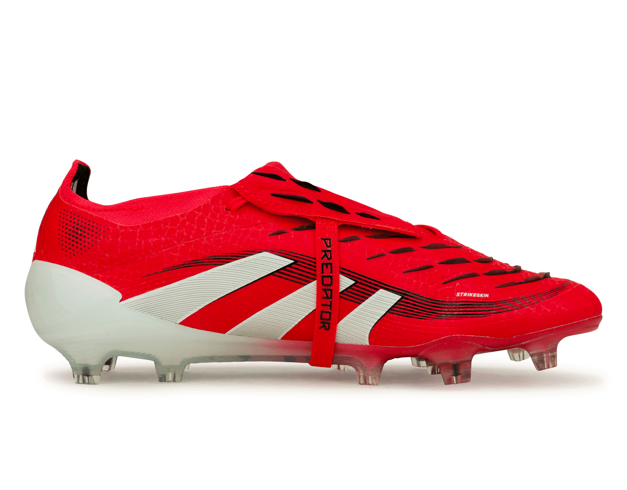 adidas Men's Predator Elite Fold-Over Tongue FG Red/White/Black