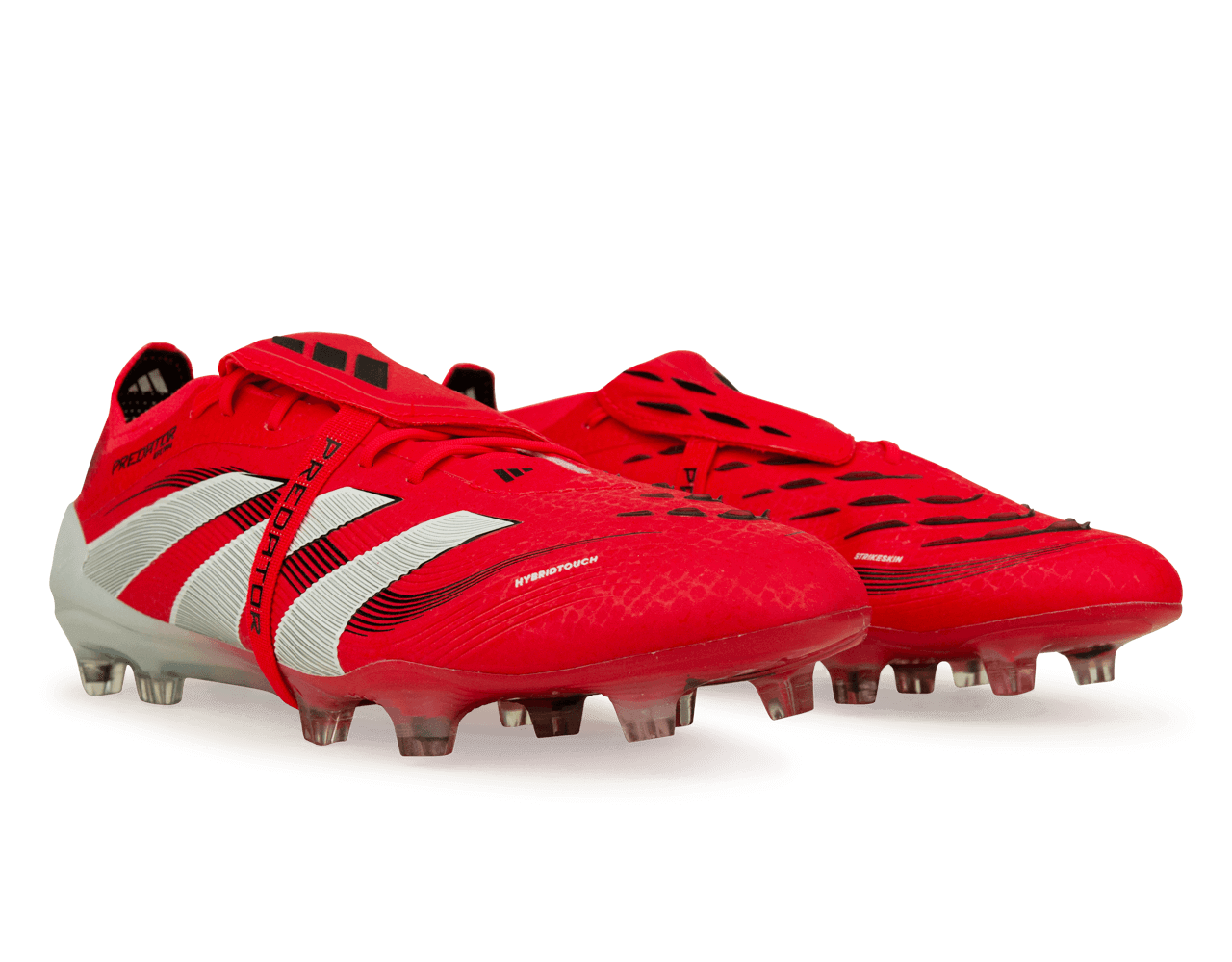 adidas Men's Predator Elite Fold-Over Tongue FG Red/White/Black