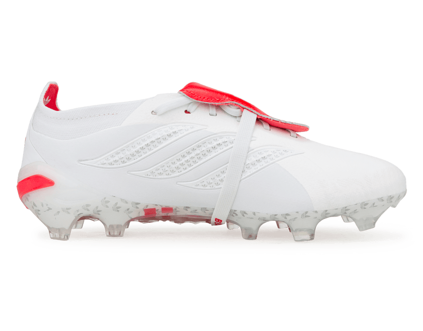adidas Men's Predator Elite Fold-Over Tongue David Beckham FG White/Silver Side
