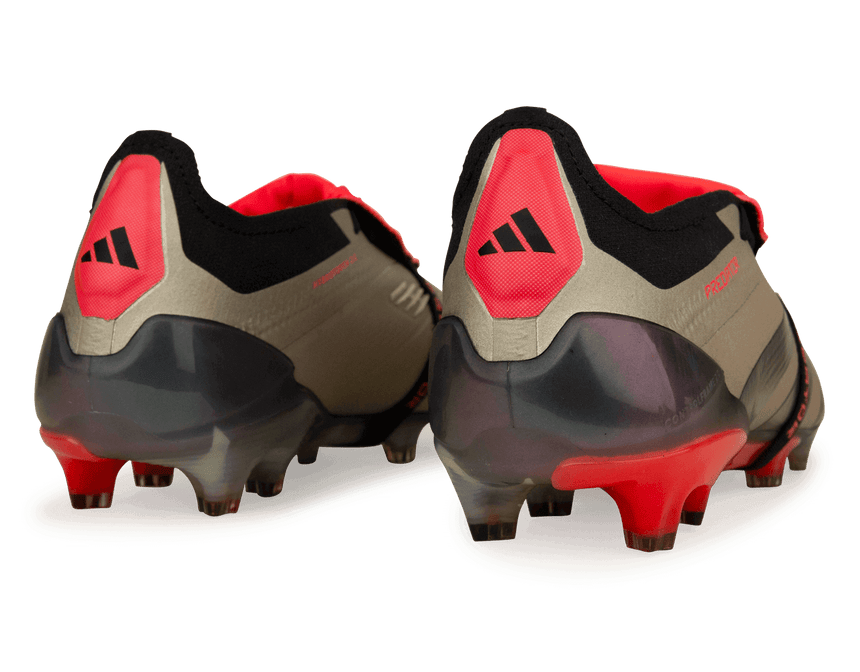 adidas Men's Predator Elite Foldover Tongue FG Aura Black/Carbon