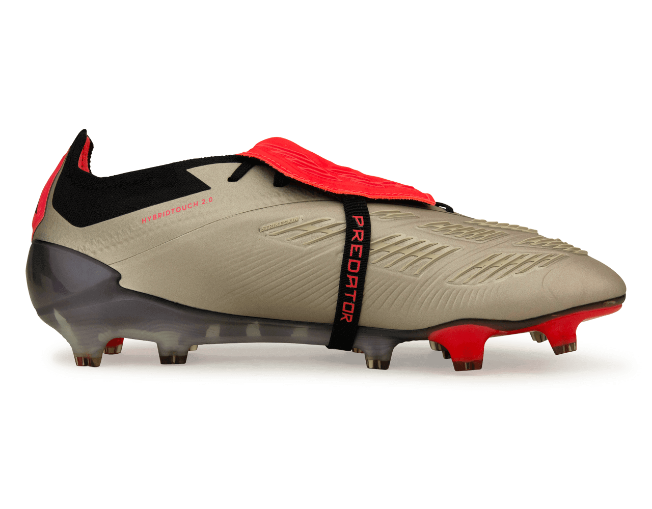 adidas Men's Predator Elite Fold-Over Tongue FG Aura Black/Carbon