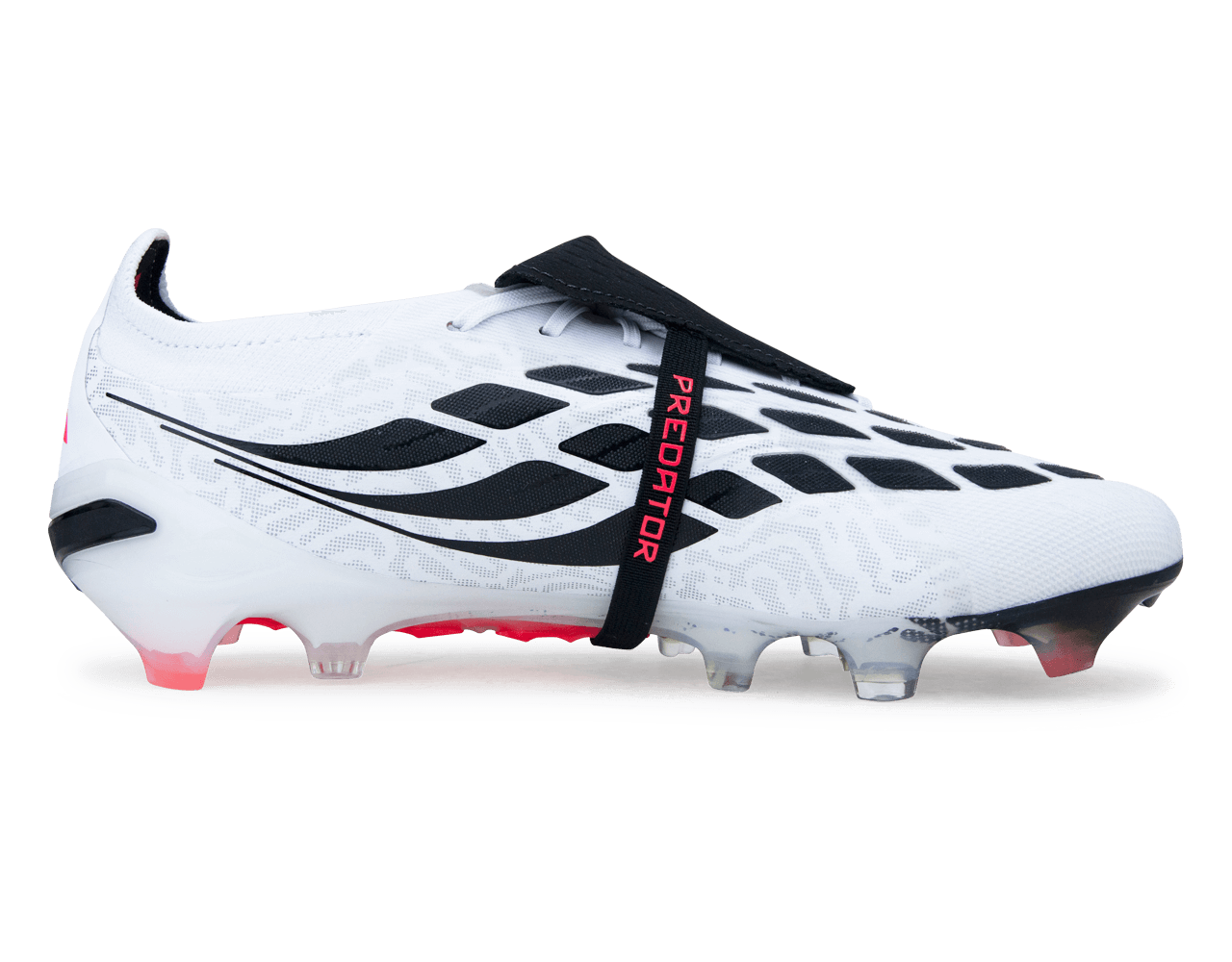 adidas Men's Predator Elite Fold-Over Tongue FG White/Black