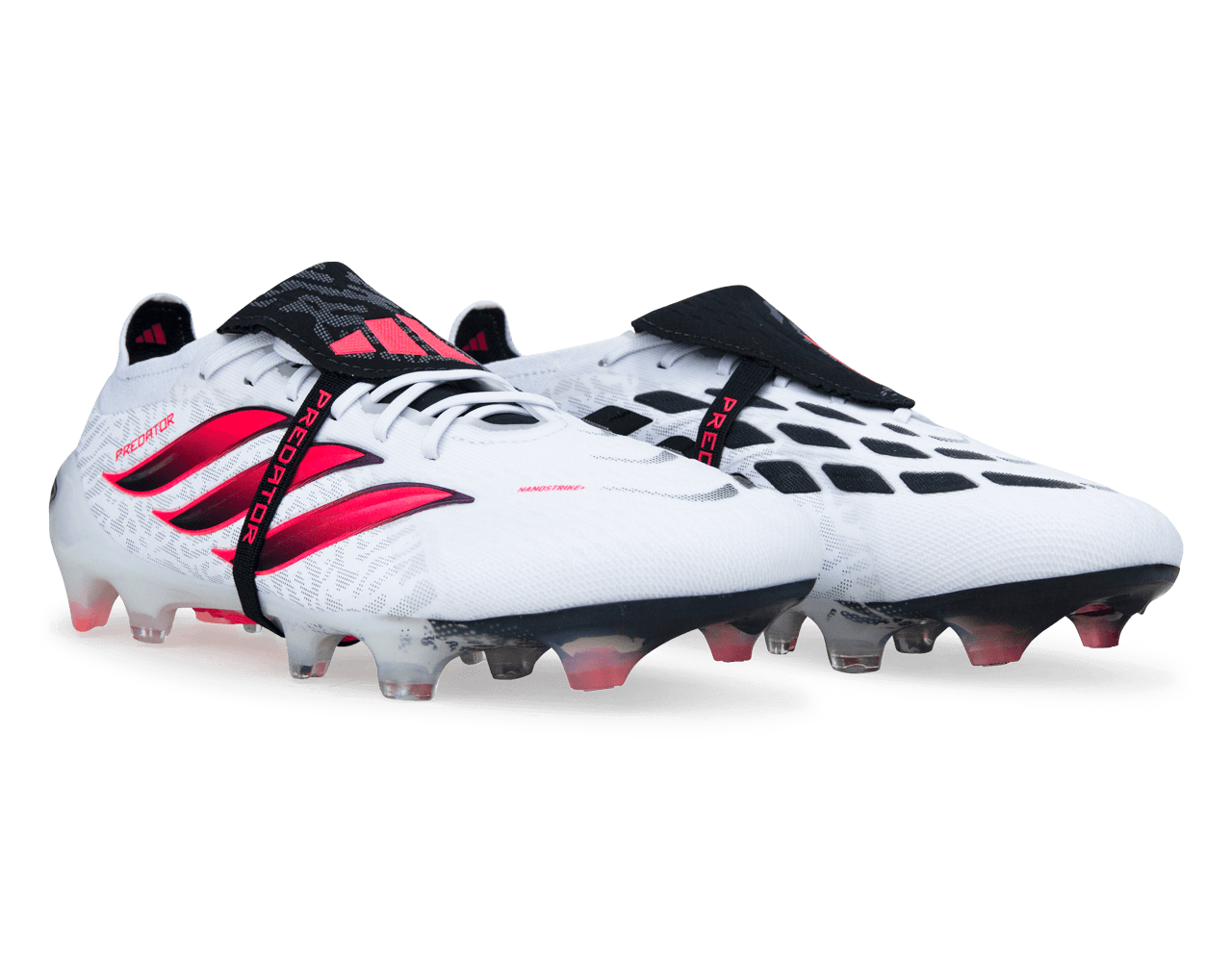 adidas Men's Predator Elite Fold-Over Tongue FG White/Black