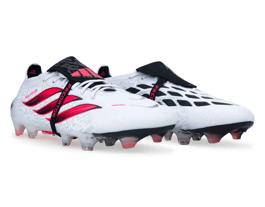 adidas Men's Predator Elite Fold-Over Tongue FG White/Black Together