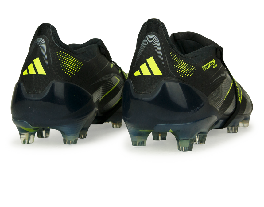 adidas Men's Predator Elite Foldover Tongue FG Black/Green