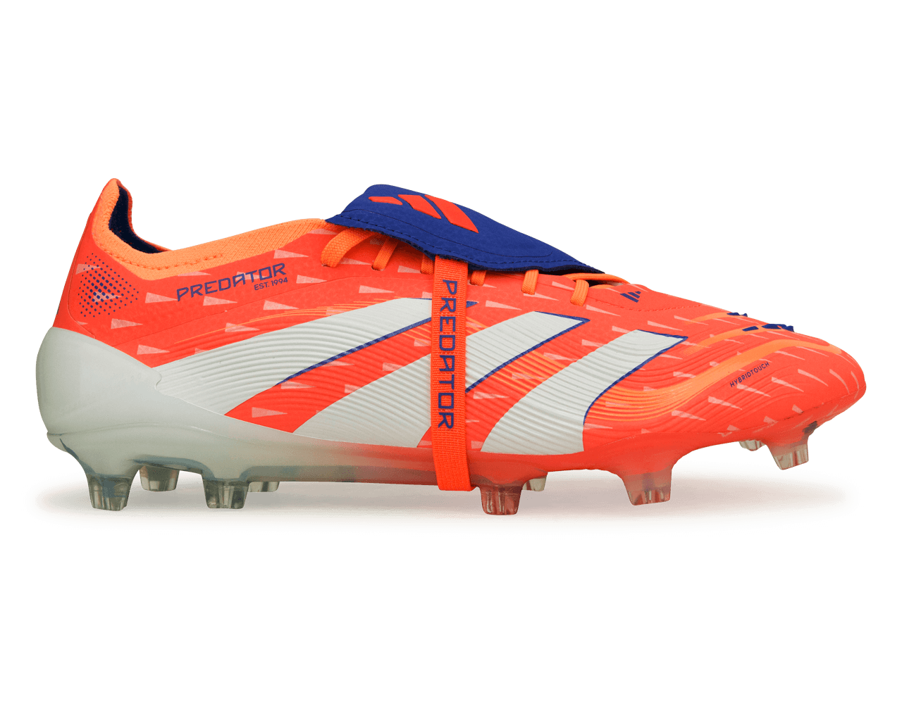 adidas Men's Predator Elite Foldover Tongue FG Signal Coral/White