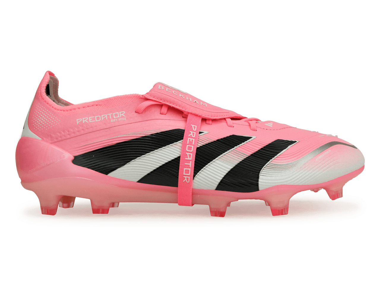 adidas Men's Predator Elite Fold-Over Tongue FG Pink/Black/White