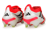 adidas Men's Predator Elite Foldover Tongue FG Red/Black/White Rear