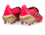 adidas Men's Predator Elite Fold-Over Tongue FG Soccer Cleats Solar Red/Black Heel