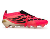 adidas Men's Predator Elite Fold-Over Tongue FG Soccer Cleats Solar Red/Black Side