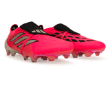 adidas Men's Predator Elite Fold-Over Tongue FG Soccer Cleats Solar Red/Black Together