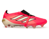 adidas Men's Predator Elite Fold-Over Tongue FG Soccer Cleats Solar Red/Black