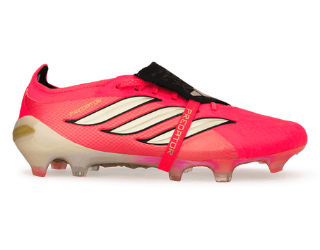 adidas Men's Predator Elite Fold-Over Tongue FG Soccer Cleats Solar Red/Black