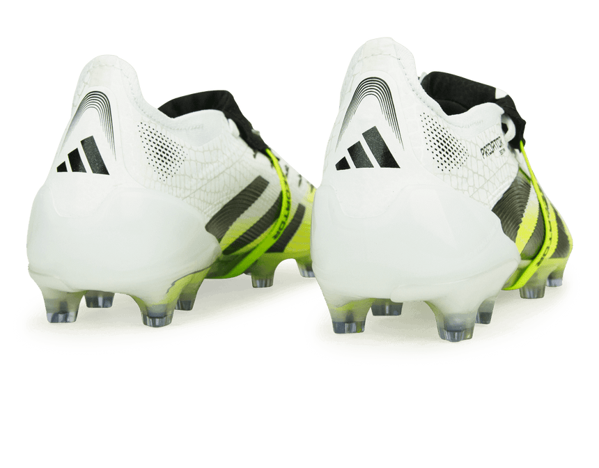 adidas Men's Predator Elite Fold-Over Tongue FG White/Black/Green