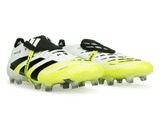 adidas Men's Predator Elite Foldover Tongue FG White/Black/Green Together