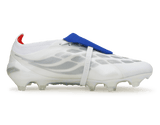 adidas Men's Predator Elite Foldover Tongue 'Jude Bellingham' FG White/Royal Blue Side