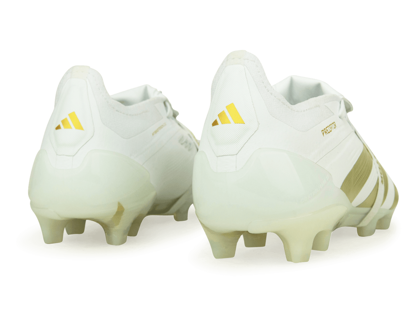 adidas Men's Predator Elite Foldover Tounge FG White/Gold Rear