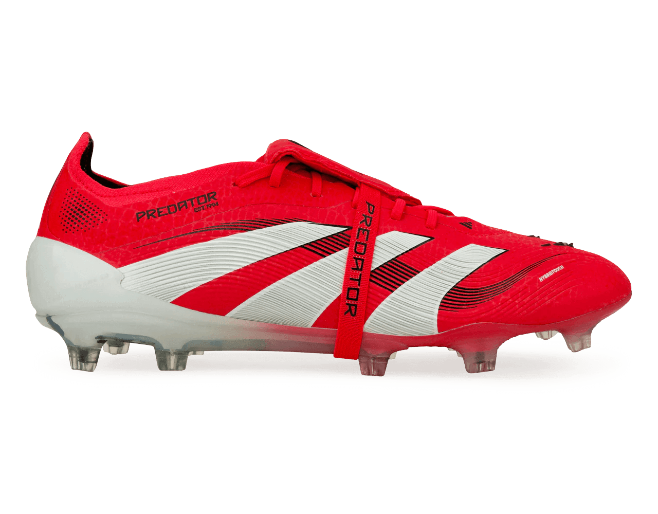 adidas Men's Predator Elite Foldover Tongue FG Red/White/Black adidas Men's Predator Elite Foldover Tongue FG Red/White/Black