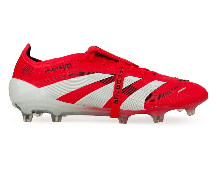 adidas Men's Predator Elite Foldover Tongue FG Red/White/Black