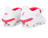 adidas Men's Predator League Fold-Over Tongue David Beckham FG White/Silver Heel
