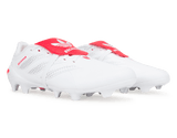 adidas Men's Predator League Fold-Over Tongue David Beckham FG White/Silver Pair