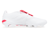 adidas Men's Predator League Fold-Over Tongue David Beckham FG White/Silver Side