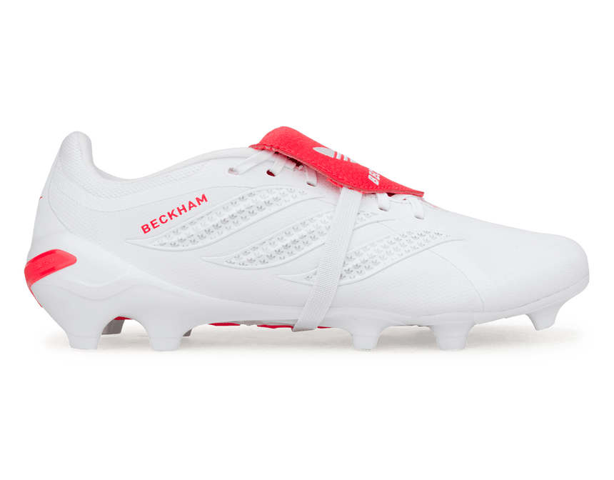 adidas Men's Predator League Fold-Over Tongue David Beckham FG White/Silver
