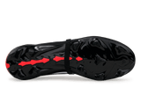 adidas Men's Predator League Foldover Tongue FG Black/White/Red Sole