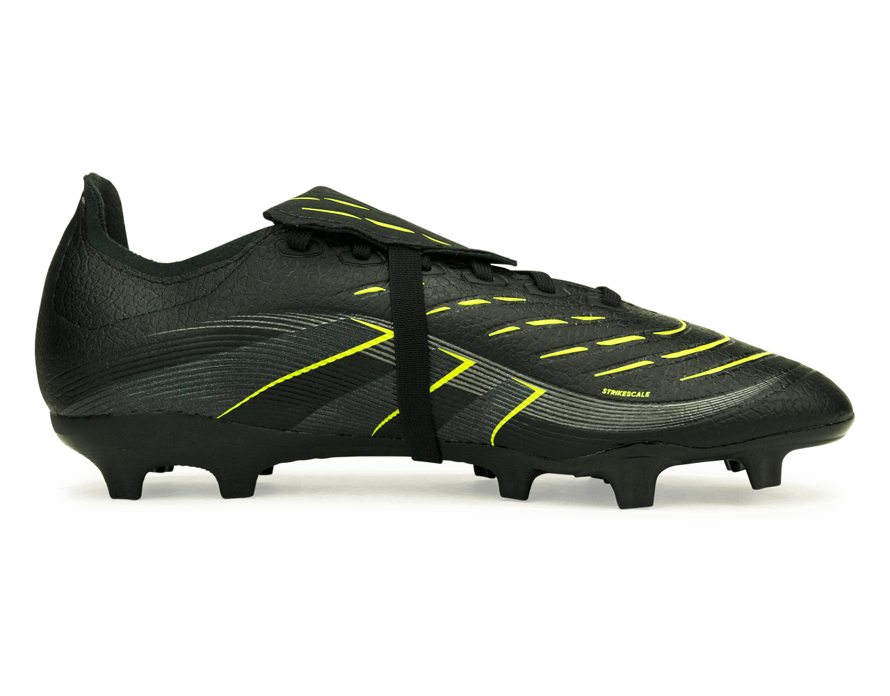 adidas Men's Predator League Fold-Over Tongue FG/MG Black/Green