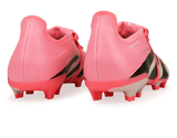adidas Men's Predator League Foldover Tongue FG/MG Pink/Black/White Rear