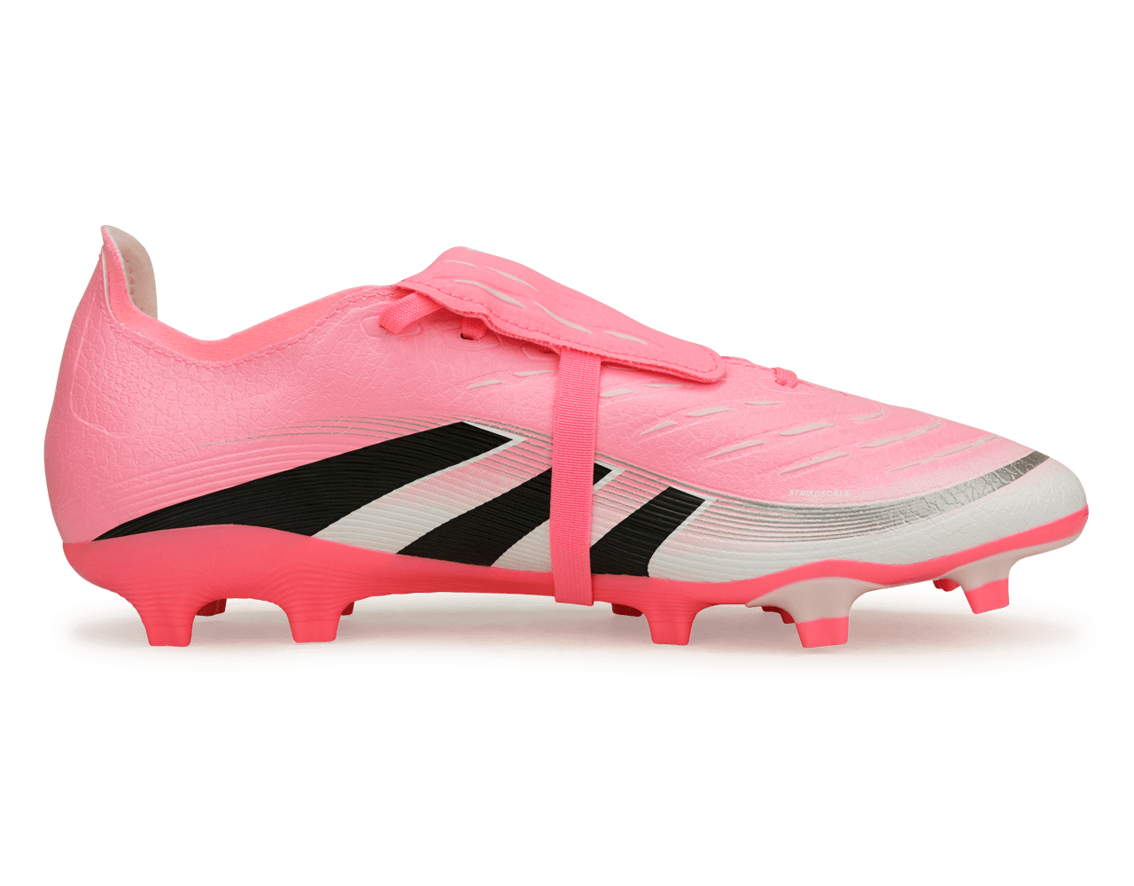adidas Men's Predator League Fold-Over Tongue FG/MG Pink/Black