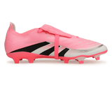 adidas Men's Predator League Foldover Tongue FG/MG Pink/Black/White Side