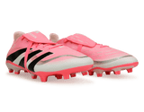 adidas Men's Predator League Foldover Tongue FG/MG Pink/Black/White Together