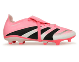 adidas Men's Predator League Foldover Tongue FG/MG Pink/Black/White