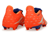 adidas Men's Predator League Foldover Tongue FG/MG Signal Coral/White Rear