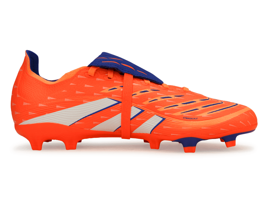 adidas Men's Predator League Foldover Tongue FG/MG Signal Coral/White Side