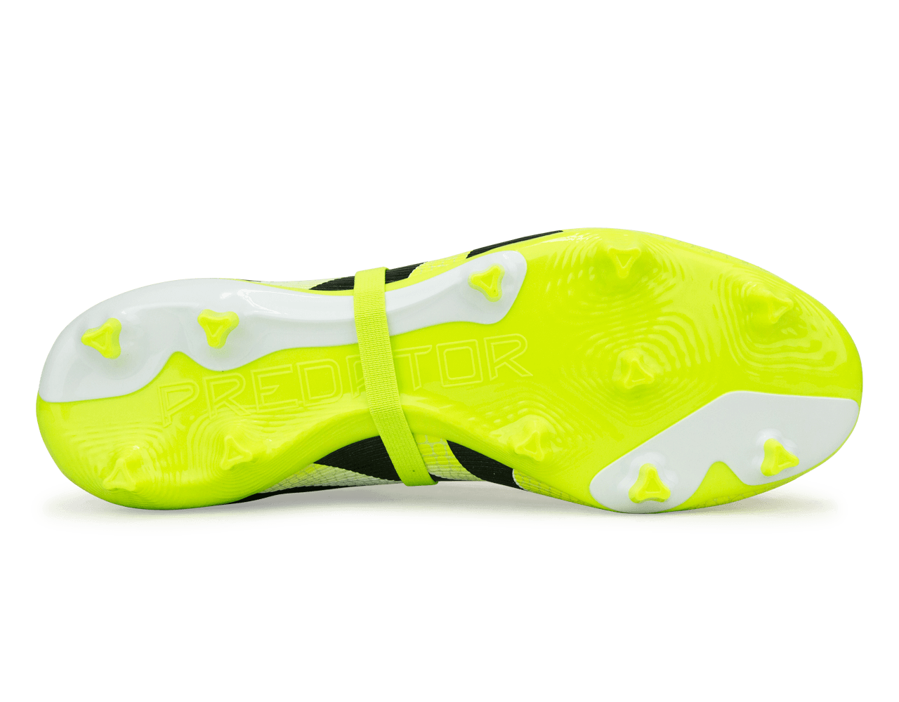 adidas Men's Predator League Fold-Over Tongue FG/MG White/Black