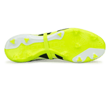 adidas Men's Predator League Foldover Tongue FG/MG White/Black/Green Sole
